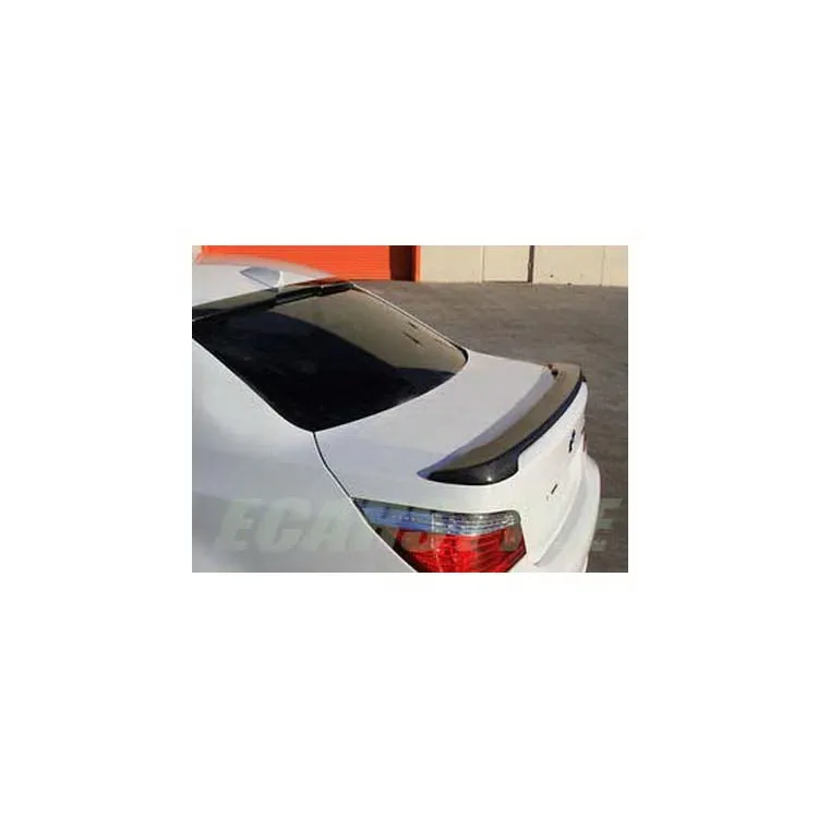 For 04 10 BMW E60 Spoiler Rear Trunk Wing MT Style Real Carbon