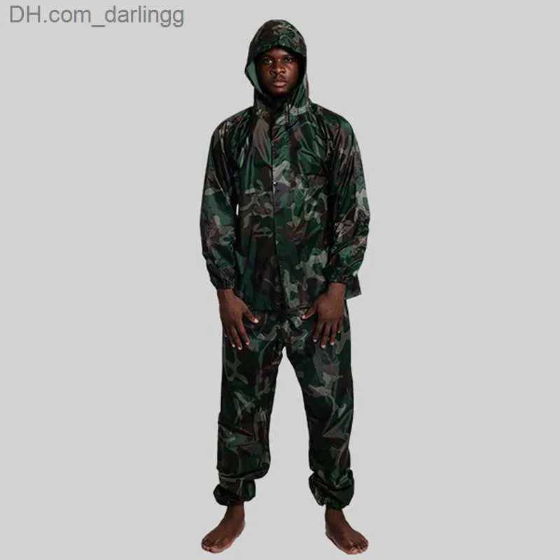 Waterproof Motorcycle Raincoat Man Jumpsuit With Conjoined Coverall  Fashionable Work Safety Clothing And Hunting Rain Suit Capa Chuva From  Darlingg, $4.88