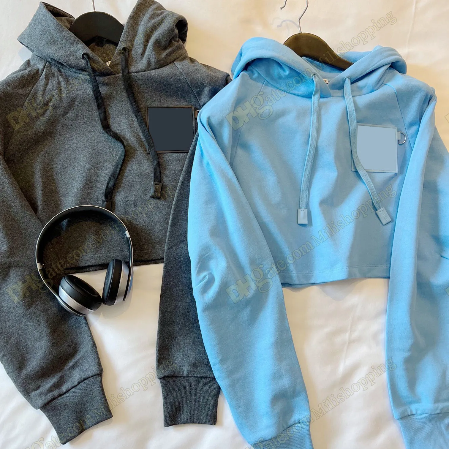 Cropped designer hoodie hot sale