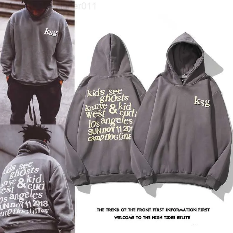 Kendall Jenner Y2K Oversized Oversized Fleece Hoodie With Foaming Print  Streetwear Sweatshirt For Men L230824 From Yslitys_designer011, $11.29