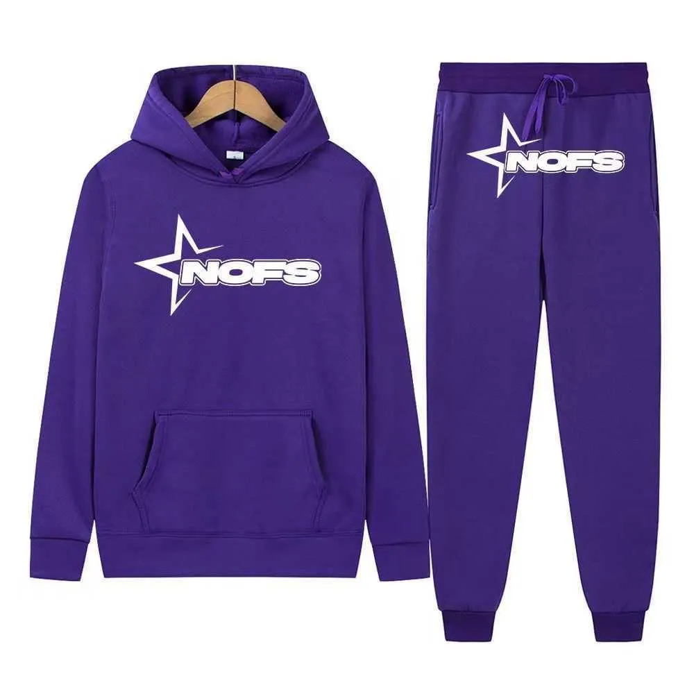 Sweats à capuche pour hommes Sweatshirts Nofs Y2k Sweat à capuche Harajuku Lettre Graphique Impression Sweat-shirt ample 2023 Punk Rock Gothique Vêtements Tops Streetwear Ku ya1