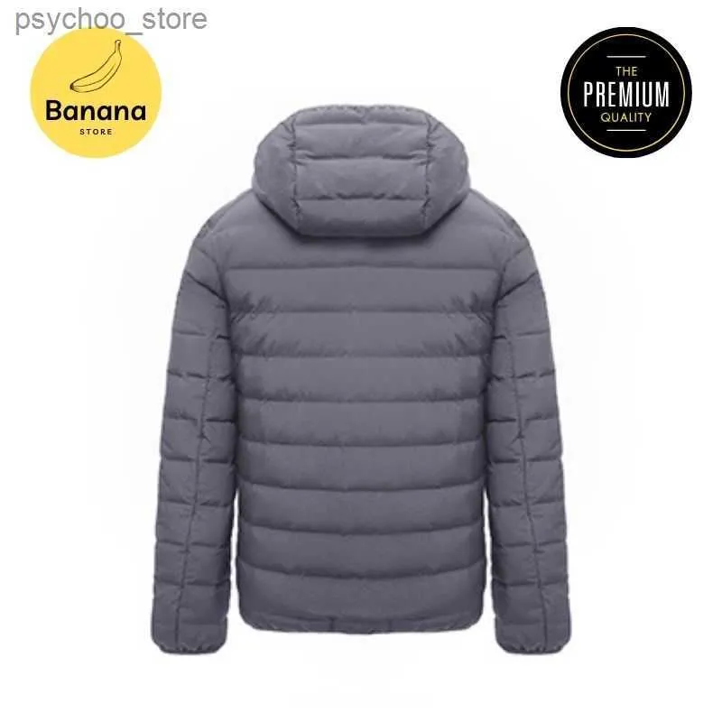 Men's packable hot sale jacket with hood