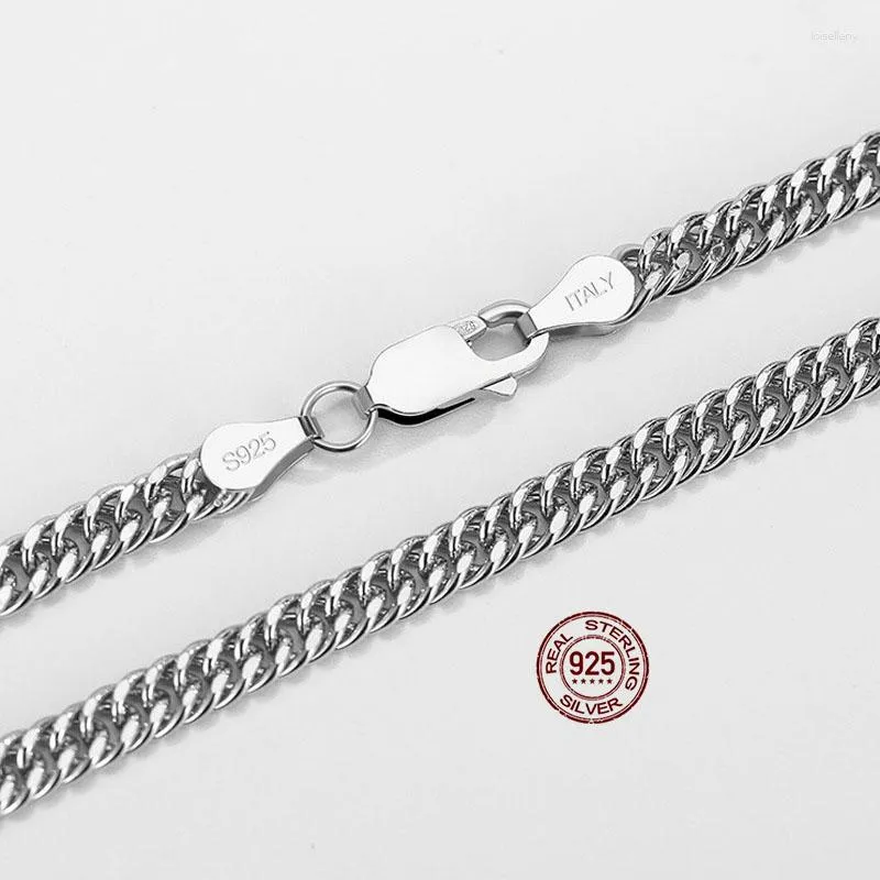 Handmade Men`s Silver Necklace 925 Sterling Silver Chain Fashion Men`s Hip Jewelry, Men's, Size: One Size