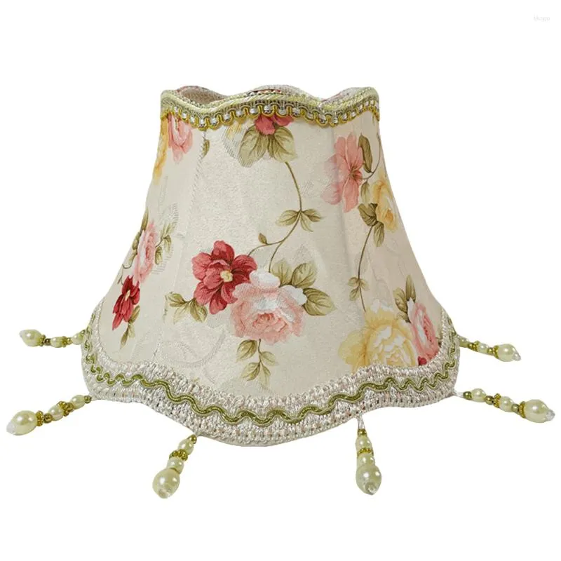 Muurlamp bloemen schaduw koepel covertafel bureau Europese stijl cover (e27)