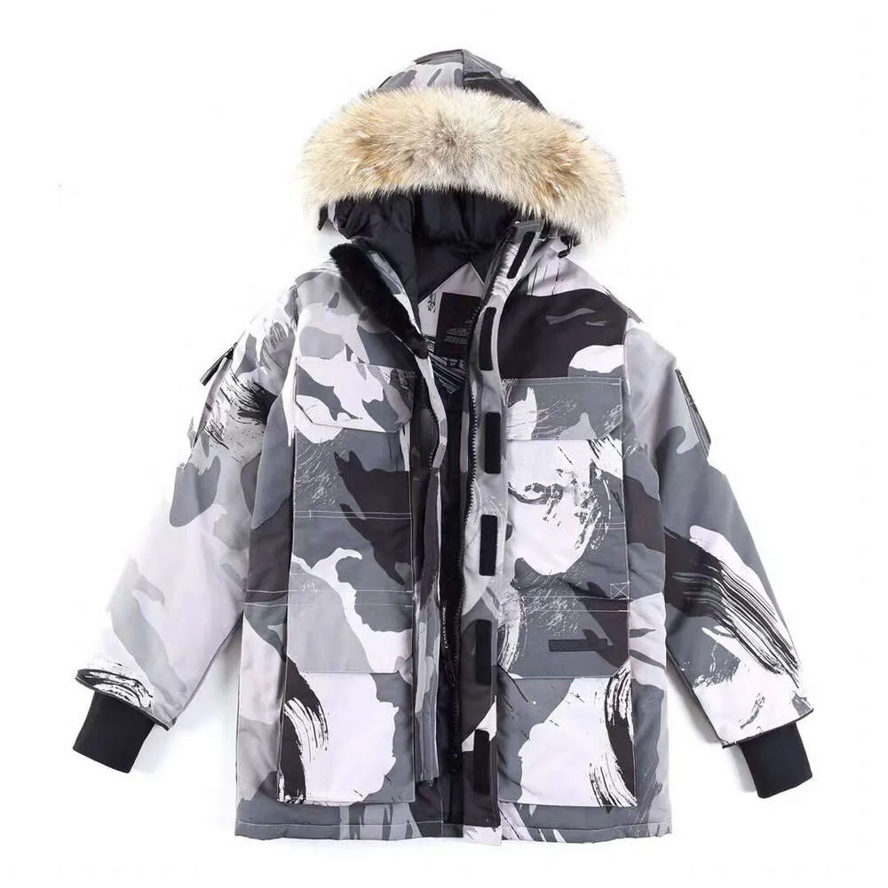 Mens Jacket Women Down Hooded Warm Parka Men Canadian Goose Jackets Letter Print Clothing Outwear Warm Outdoor Sports Thick Coat397