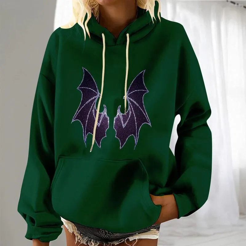 Kobiety swetry Halloween wydrukowane jesień/zima swobodny sweter luźne pullover duże noszenie bluzy damskie bluza damska