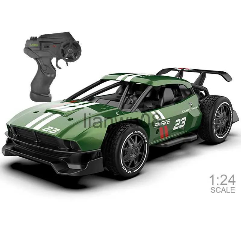 Elektro/RC Auto RC Metall Auto 124 4WD RC Drift Racing Auto 24G Off Road Radio Fernbedienung Fahrzeug elektronische Remo Hobby Spielzeug x0824