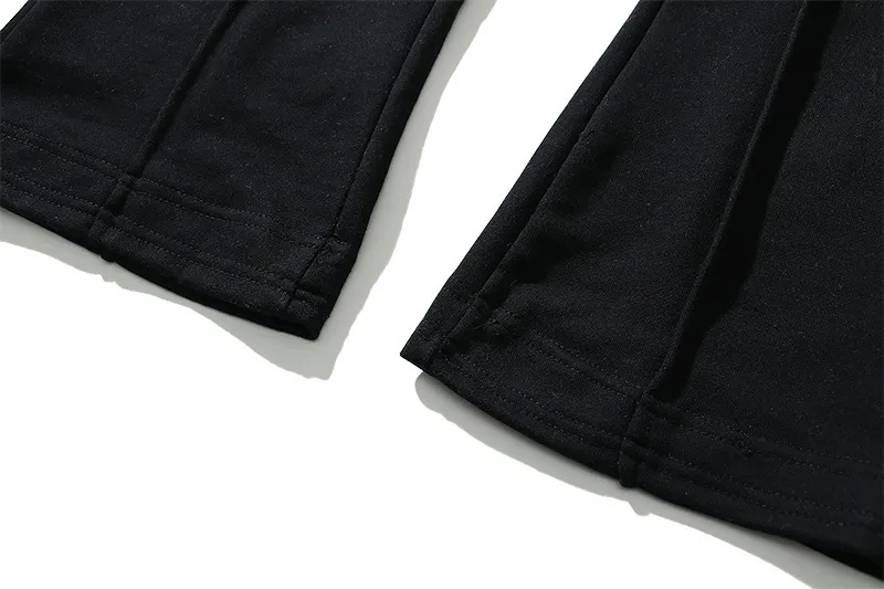Premium Cotton Flared Sweatpants For Men And Women Straight Premium Cotton Flared Sweatpants For Men And Women Straight