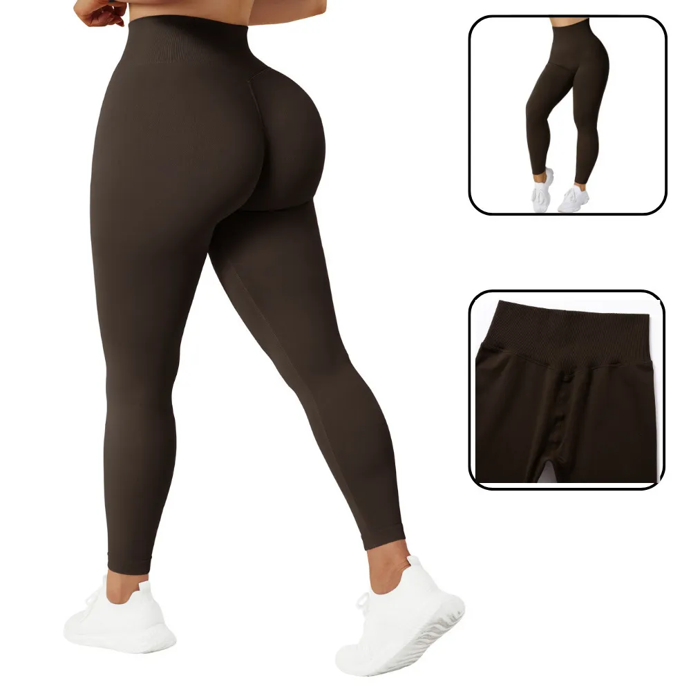 Produktbild von Damen Yogahose Mit Hoher Taille & Bauchkontrolle – Bequeme Fitness Leggings Für Yoga, Gym & Alltag