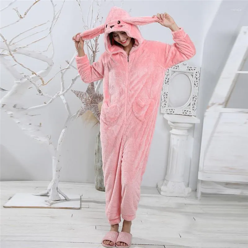 Tulin Fashion Womens Thick Flannel Pajama Set With Hooded Fleece