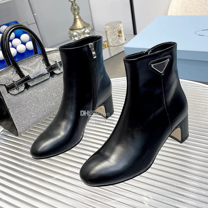 Designer leather ankle boots deals
