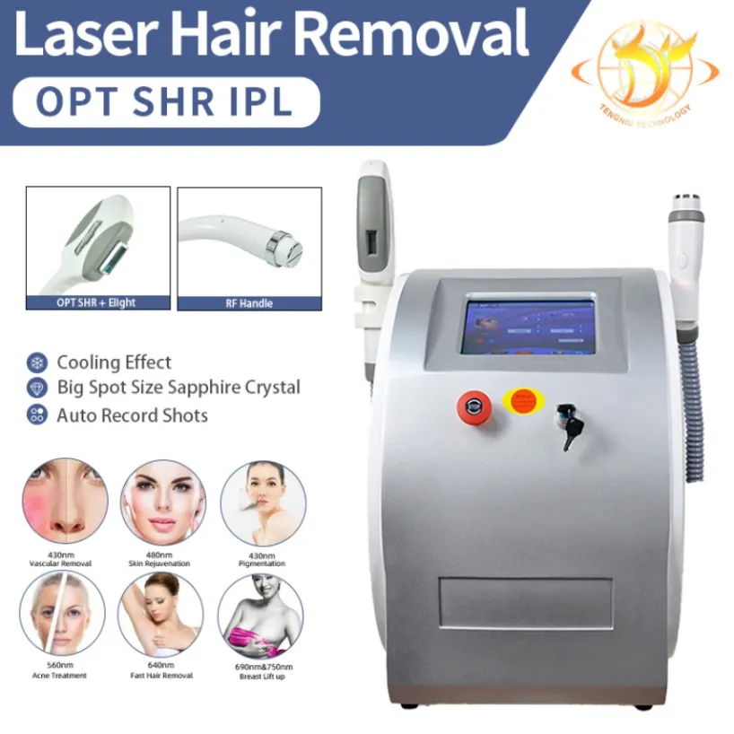 IPL Machine Elight skin whitening and hair removal For with Home Use Obtained CE certification375