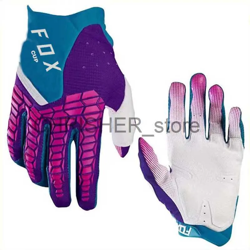 Guantes de ciclismo 2022 Guantes de bicicleta ATV MTB BMX Off Road Guantes de motocicleta Bicicleta de montaña Guantes de bicicleta Motocross Bike Racing Guantes x0824