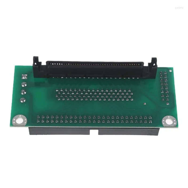 Qionma SCSI SCA 80Pin à 68Pin à 50Pin IDE Adaptateur De Disque Dur Convertisseur Carte Carte