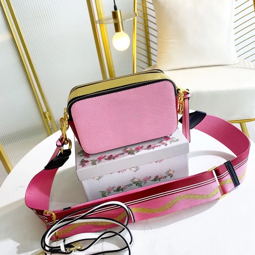 designer bag Chain Bag sShopping Handbag Shoulder Bags color buckle square stripe lady messenger over the shoulder bags side wallet Handbag purse Adjustable straps