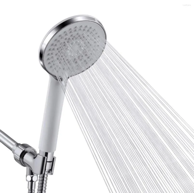 Bathroom Sink Faucets Shower With Three Functions Round Back And High Quality Pressurized Shower.