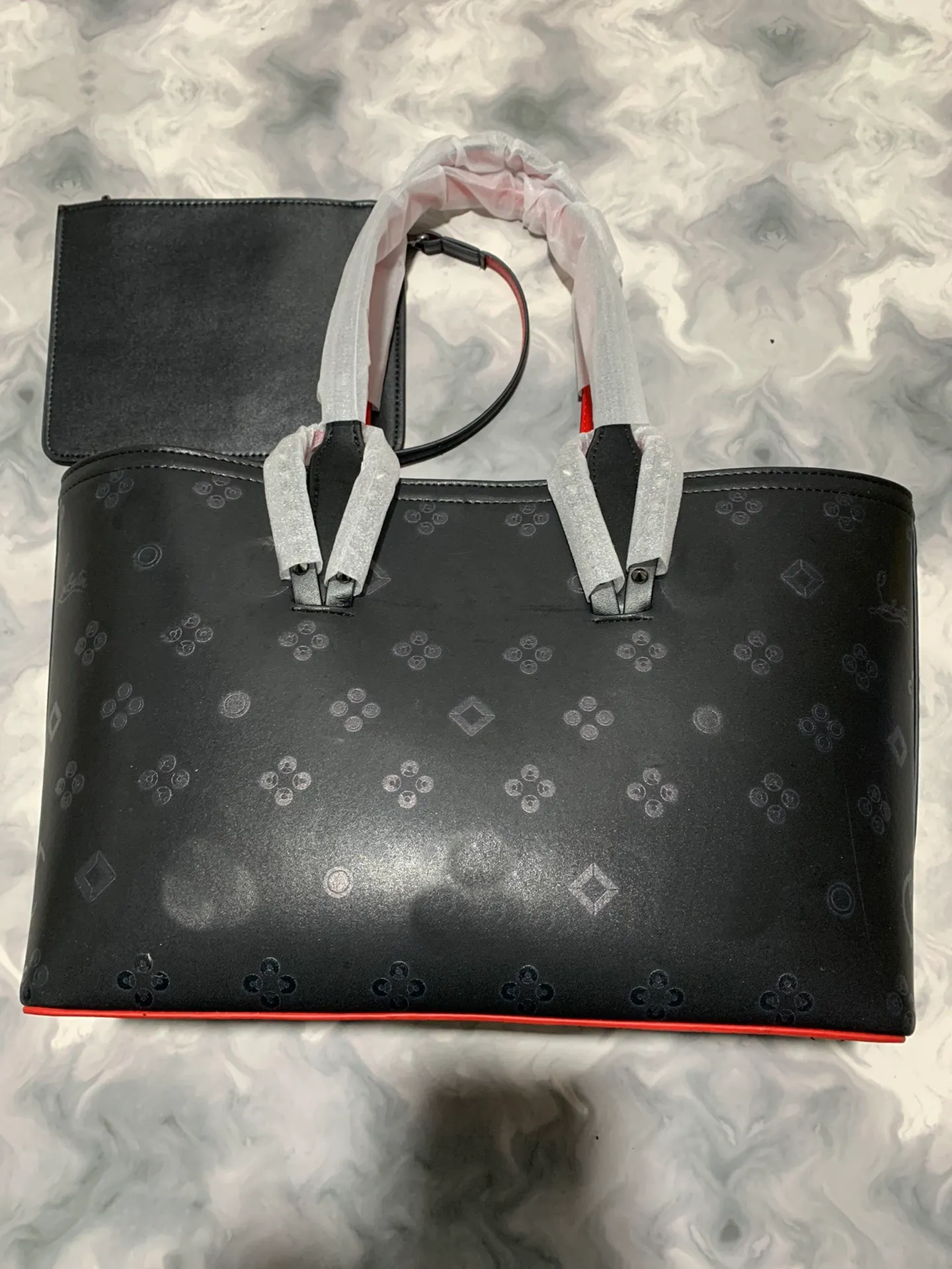 Red bottoms best sale purse