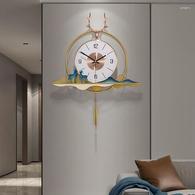 Wall Clocks Modern Design Clock Digital Luxury Kitchen Nordic Simple Fashion Relogio De Parede Room Decoration