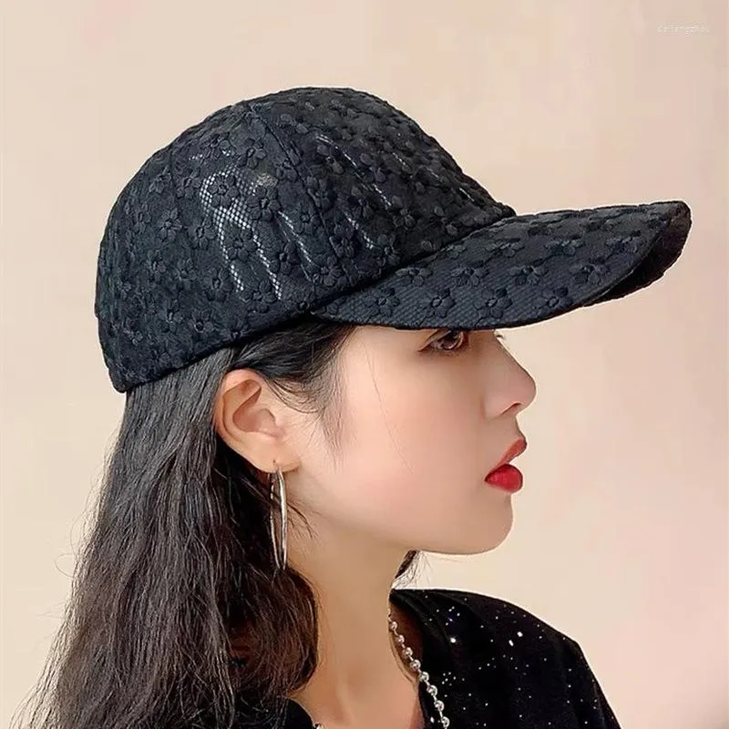 Ball Caps Summer Chep Hat Hat Hate Хлопковая бейсболка для женщин пустота -воздухопроницаемые сетки девушки Snapback Hip Hop Fashion Fashion Регулируемая