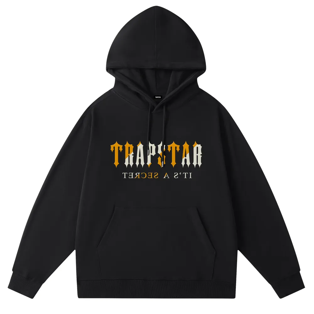 Designer hoodie sweatshirt Felpa off Trapstar Tracksuit Summer Shirts Print Brev lyx svart och vit grå regnbåge färg sport mode bomullsladd