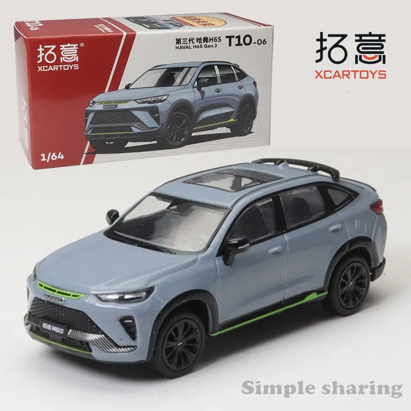 Diecast Metal Car XCARTOYS 1/64 HAVAL H6 Gen.3 Alloy Car Diecast Metal Car XCARTOYS 1/64 HAVAL H6 Gen.3 Alloy Car