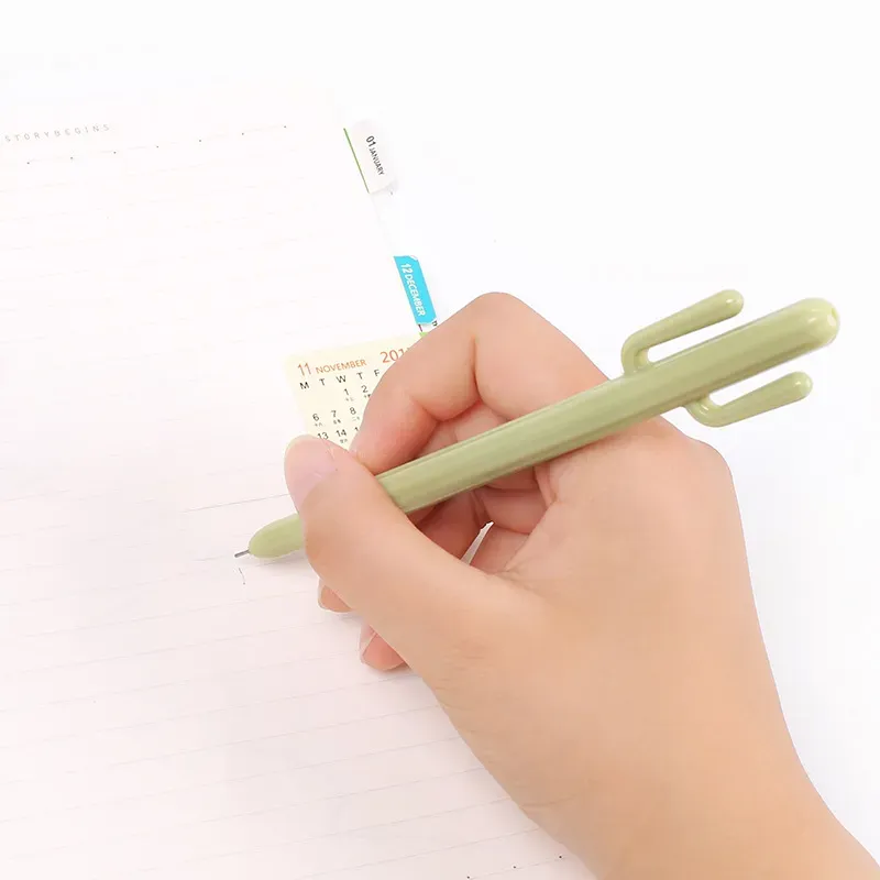 Cactus Pen South Korea Stationery Cartoon Cute Gel Pens Student Prize Selling Gifts