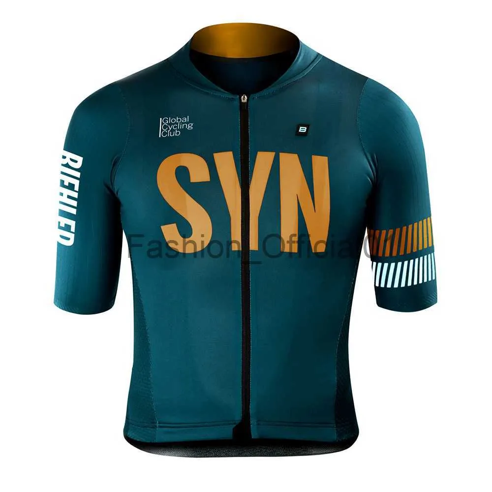 2021 BIEHLER Breathable Mens Short Sleeve Sportswear Cycling