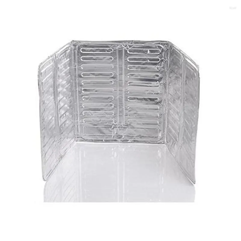 Tapetes de mesa de papel de aluminio de alta calidad, protector contra salpicaduras de aceite de cocina, herramienta de eliminación de cocina a Gas, tablero a prueba de quemaduras