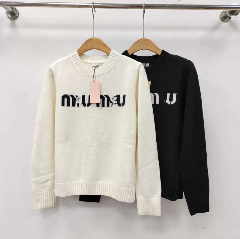 23SSMM CREWNECK CREWNECK AUTREAD و WINTER FASHION LETTER NEW TRAFT