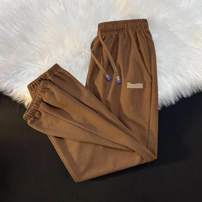 Pantalones de hombre Pantalones de chándal de estilo urbano Ropa deportiva de primavera y otoño Pantalones casuales sueltos Joggers de hip hop Leggings de gran tamaño