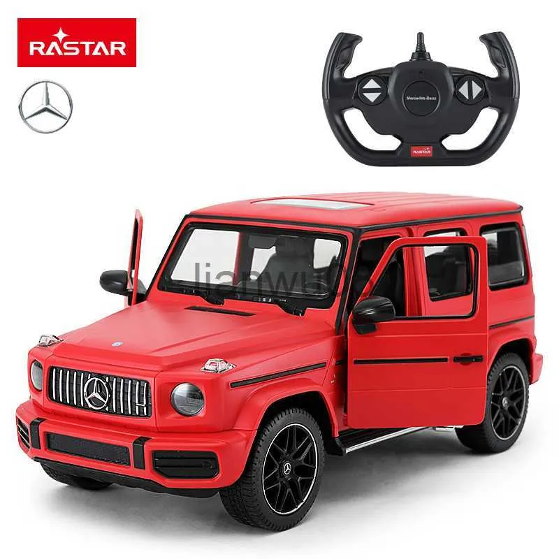 Carro elétrico / RC Modelo de carro RC 114 MercedesBenz AMG G63 OffRoad Simulação de carro clássico Veichle Coleção Presentes Brinquedos para meninos Luzes de porta aberta x0824