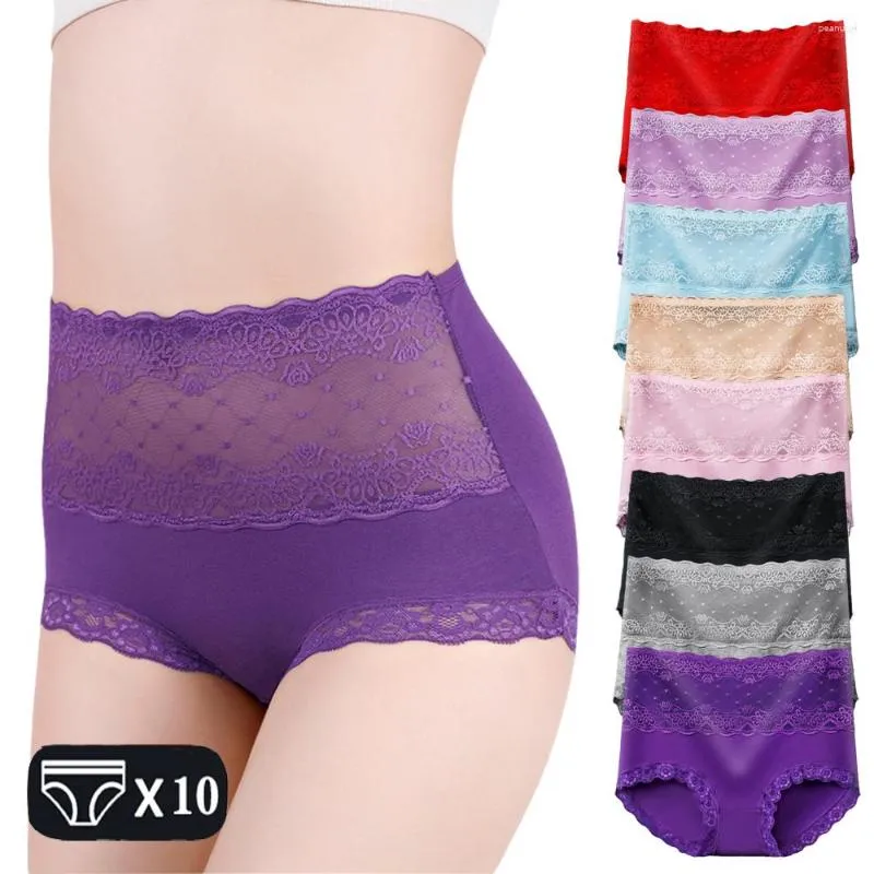 10 Pack High Waist Lace Plus Size Lace Panties For Women Sexy Intimates For  Postpartum Recovery And Lingerie From Peanutoil, $17.39