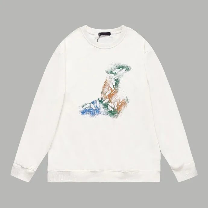 2023S Осень и зимние ремесло Жаккардовые буквы логотип модный свитер с длинным рукава