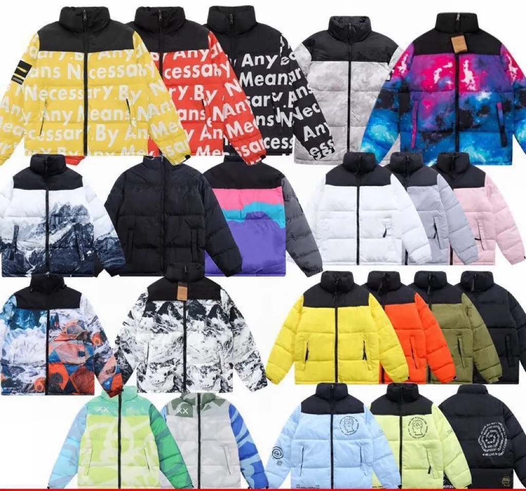 Mens Puffer Ceketler Tasarımcı Kış Ceket Pamuk Kadın Ceketleri Parka Ceket Kış Kış Kış Kışları Kalın Sıcak Paltolar Çarşamba Çok Renk Kış Ceket XXL