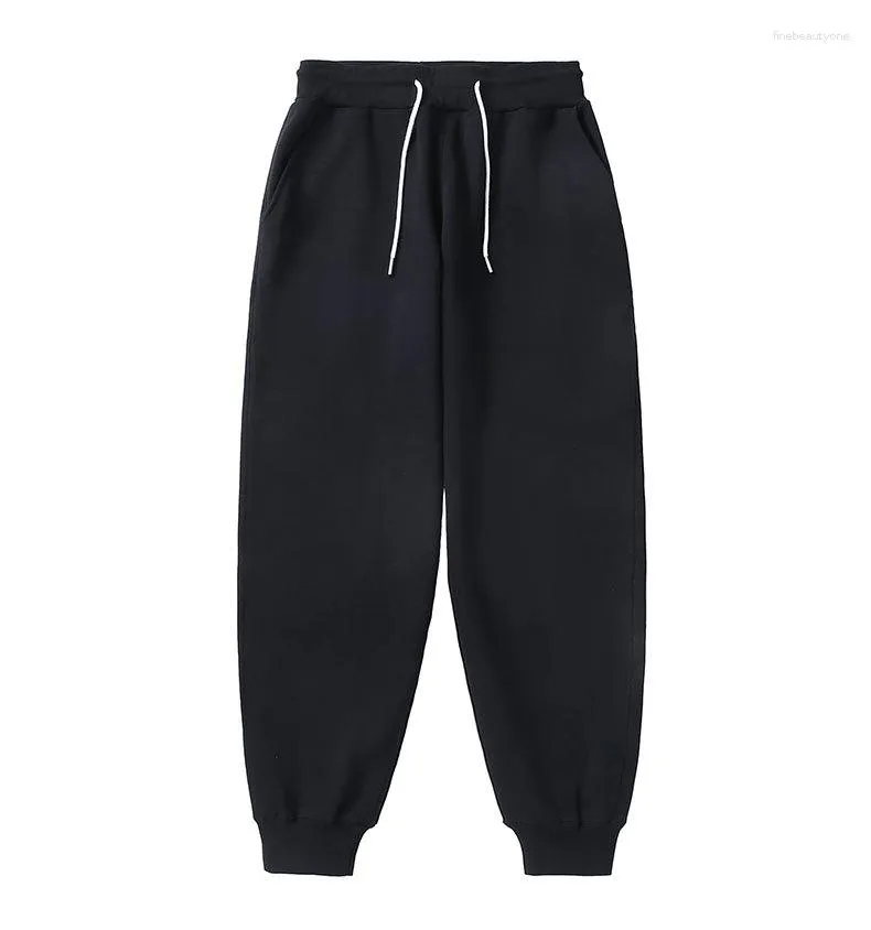 Mens Pants THE GYM PEOPLE Mens French Terry Heavyweight Blank Joggers With  Deep Pockets In Loose Fit Style From 26,18 €
