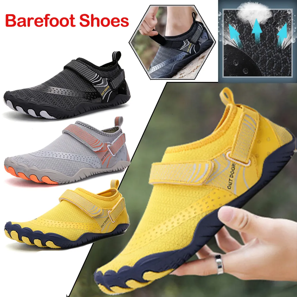 Buty wodne Aqua Swimming Buty Szybkie suche dla mężczyzn kobiety Wading Upstream Anti Slip Water Sneakers Barefoot Beach Para Sports Lightweight 230823