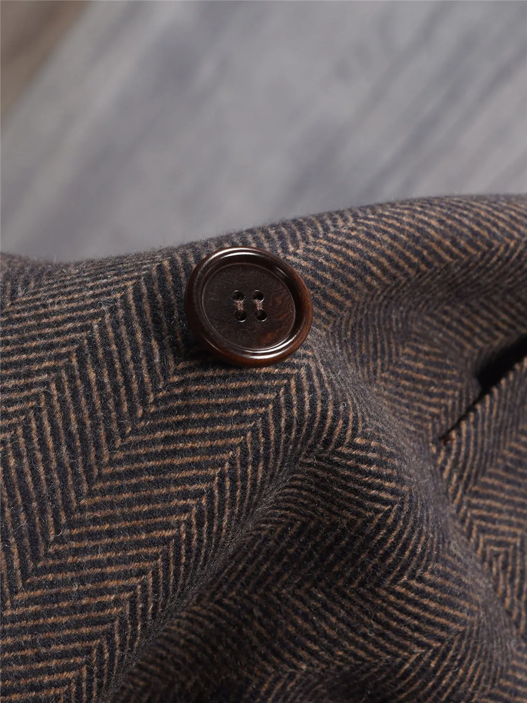 Męskie Blazer Autumn and Winter Kiton Wool Cashmere Business Coat