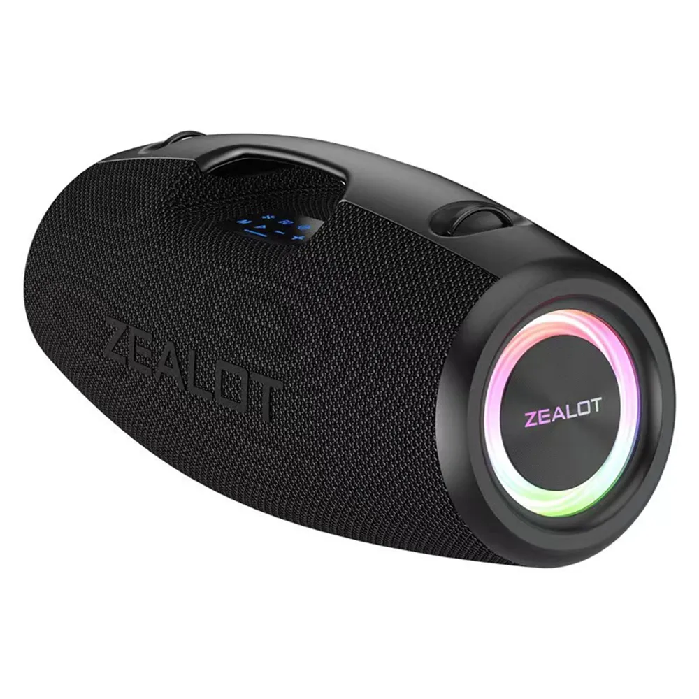 Zealot S78 High Power 100W Party Luidspreker draagbare Bluetooth -luidsprekers krachtige soundbox draadloze subwoofer stereo super bass mp3 speler boombox