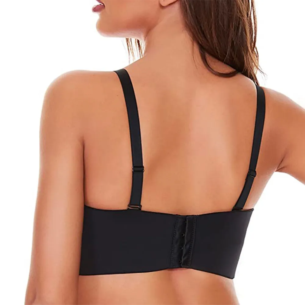 Non Slip Strapless Push Up Bandeau Zivame Strapless Bra With Full Support  And Seamless Underwire For Smoothing And Unpadded Plus Size 230823 From  Hu02, $13.22