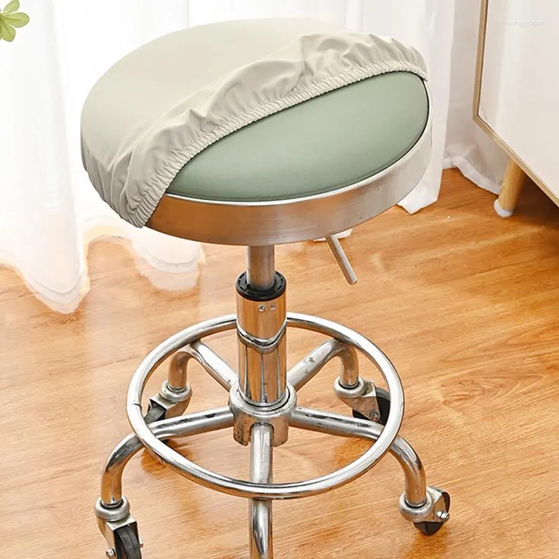 Крышка стулья съемной круглой крышки бар -стул полярный флис