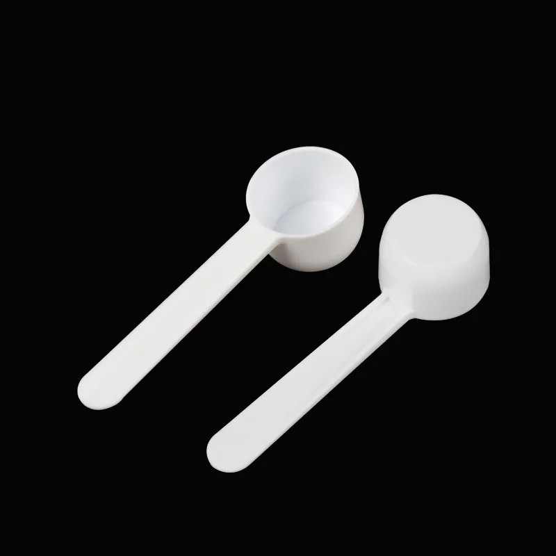 1000Pcs/Lot 5g Reusable Food Grade Spoon Plastic Measuring Scoop PP Measure Spoon Milk Coffee Teaspoon Milk Powder Kitchen