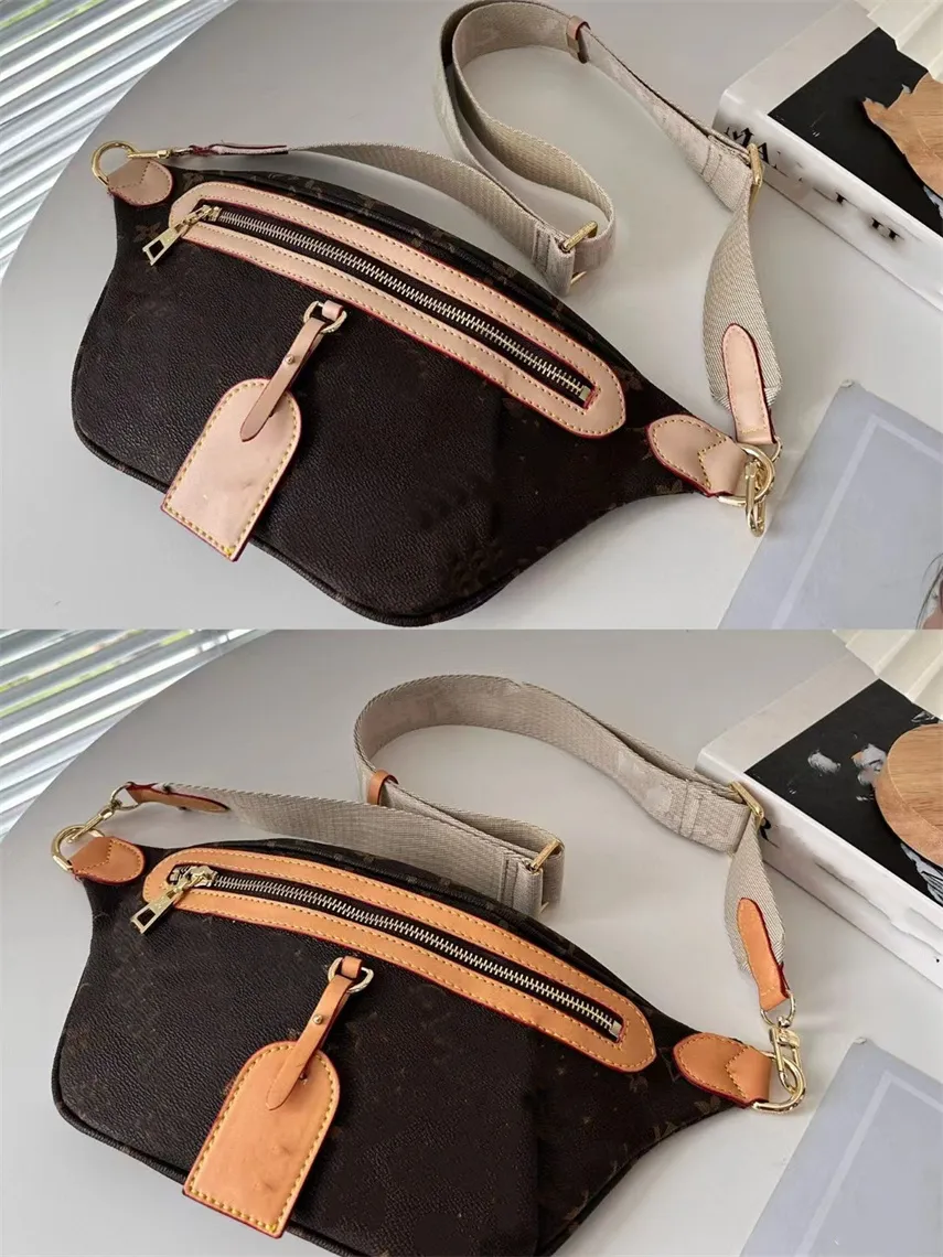 Bum Bag Bag Designer Packs Bumbag Luxurys حقائب الخصر النسائية Man Fanny حزمة حزام حزام الخصر