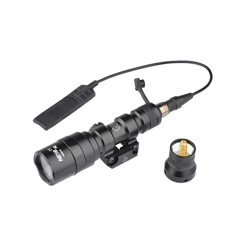 Hunting Scopes M300AA tactical light ultra bright LED flashlight lamp outdoor lighting with rat tail and head of the crown