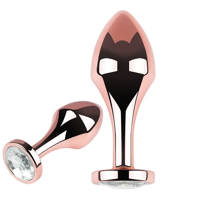 rose gold anal plug Personal lubricant main image 1