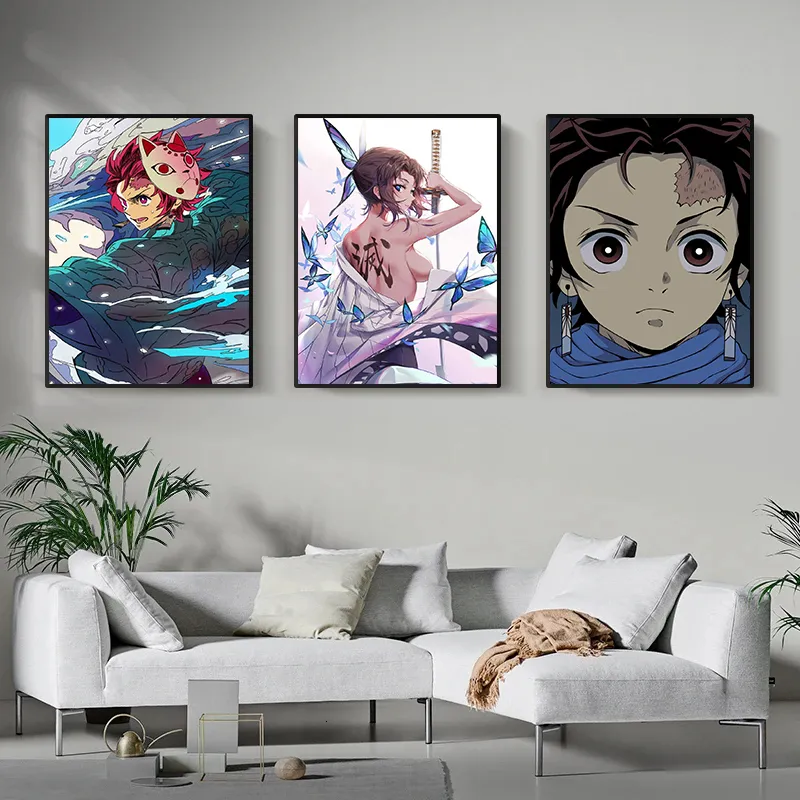 Demon Slayer Season 2 Anime Canvas Poster Wall Art Decor Picture