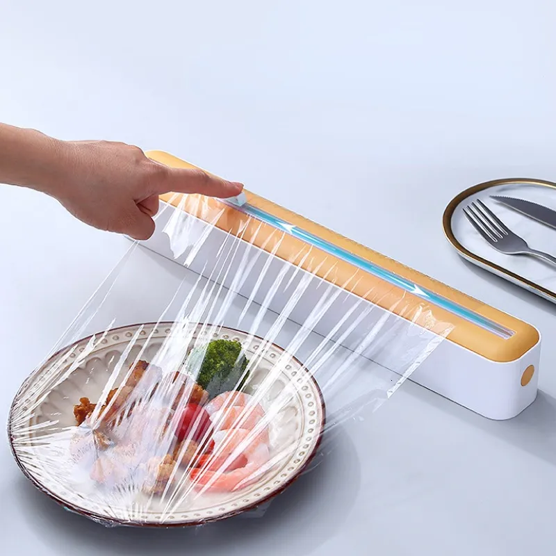 Kitchen Plastic Wrap Film Cling Wrap Household Economy Roll Of