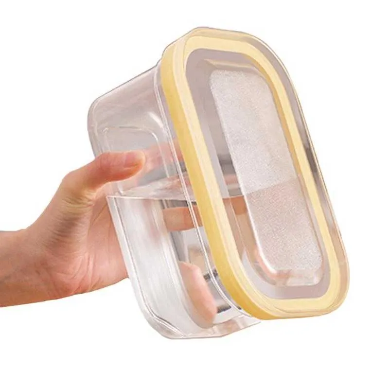 Butter Dish With Cover Butter Fresh-keeping Box With Cutter Slicer