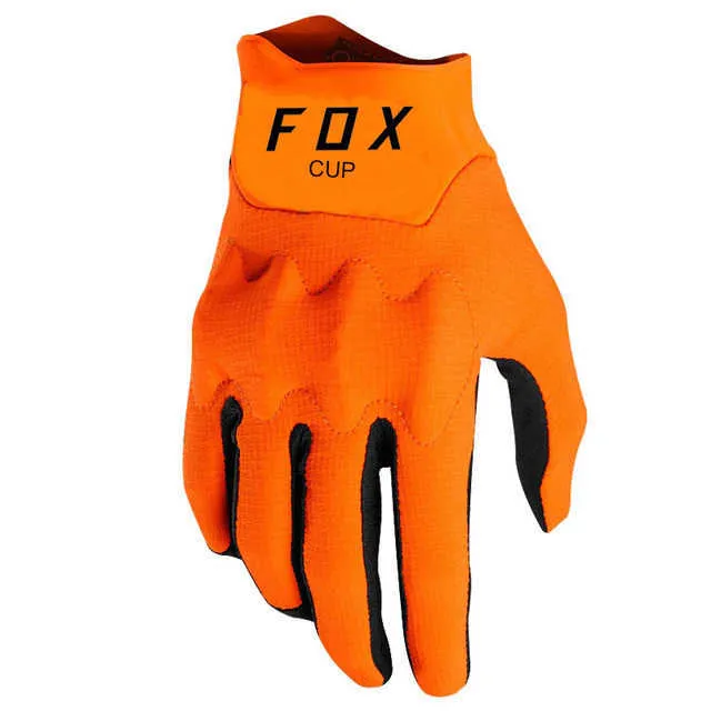 Gants de cyclisme 2022 Gants de vélo VTT VTT BMX Gants de moto tout-terrain Gants de vélo de montagne Gants de course de vélo de motocross Foxcup x0824