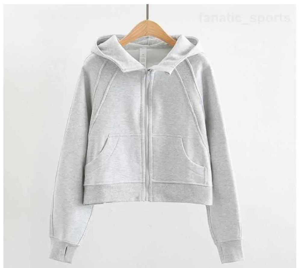 Yoga Lady Fitness manteau à capuche en vrac fermeture éclair complète course à capuche à manches longues pull femme sweat-shirts de gymnastique vêtements surdimensionnés Outdoor hoodies cotton sweatshirt