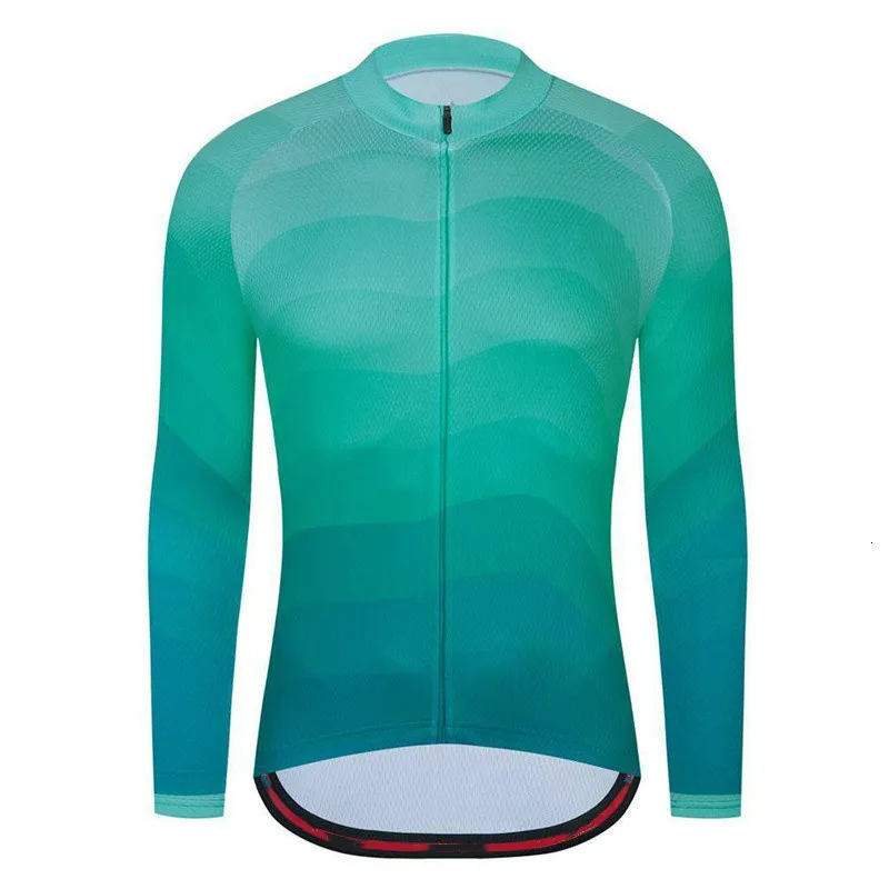 Fietsshirts Tops Design Lente Herfst Fiets MTB-kleding Mountainbike Racing Sportkleding Jerseys met lange mouwen voor heren 230824